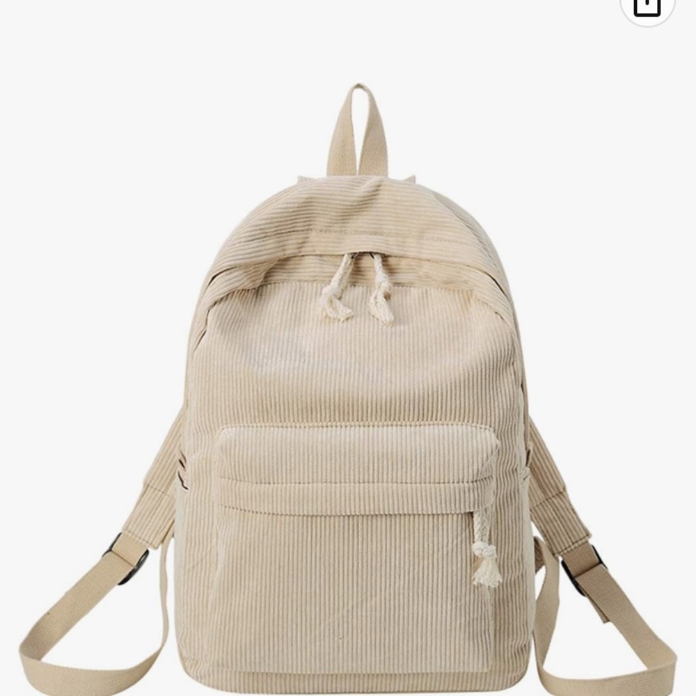 Corduroy backpack